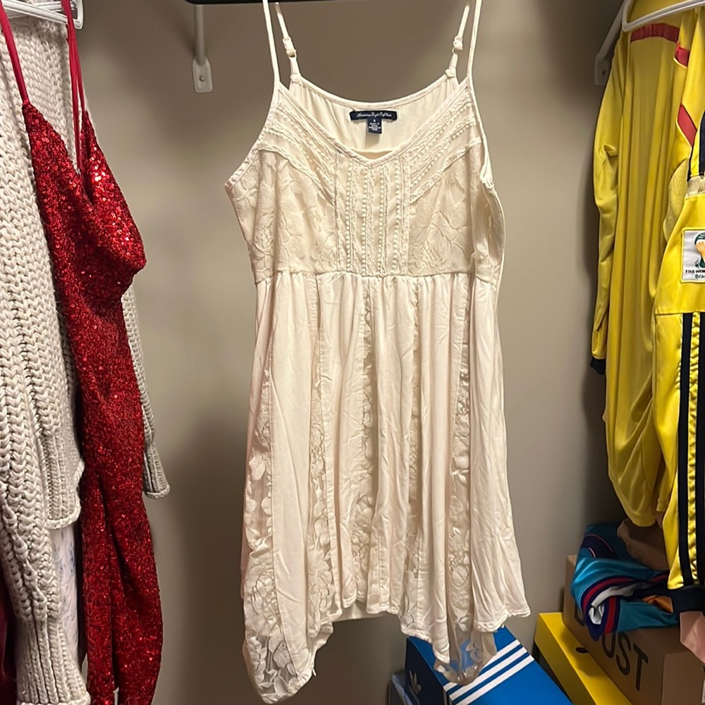 White summer dress